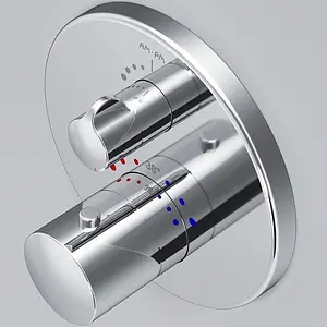 Термостат для 2 потребителей Am.Pm Like хром F8085500 Термостат для 2 потребителей Am.Pm Like хром F8085500, 4