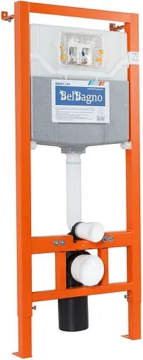 Инсталляция для подвесного унитаза Set 3 в 1 BelBagno BB002-80/BB007-PR-NERO.M с кнопкой черный матовый Инсталляция для подвесного унитаза Set 3 в 1 BelBagno BB002-80/BB007-PR-NERO.M с кнопкой черный матовый