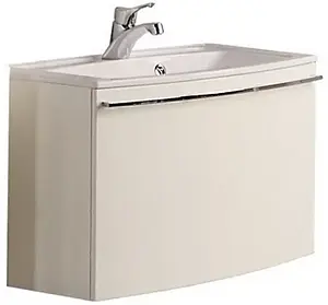 Тумба-умывальник подвесная Aquaton Севилья 95 белый жемчуг 1A1264K0SEG30, 1