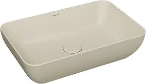 Раковина Kerama Marazzi Plaza 55 песочный PLR.wb.55\SAN Раковина Kerama Marazzi Plaza 55 песочный PLR.wb.55\SAN, 1