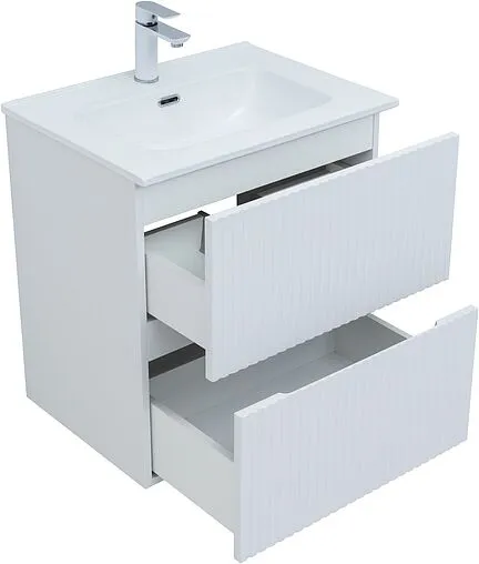Тумба под умывальник Aquanet Джейн 60 белый матовый 00313284