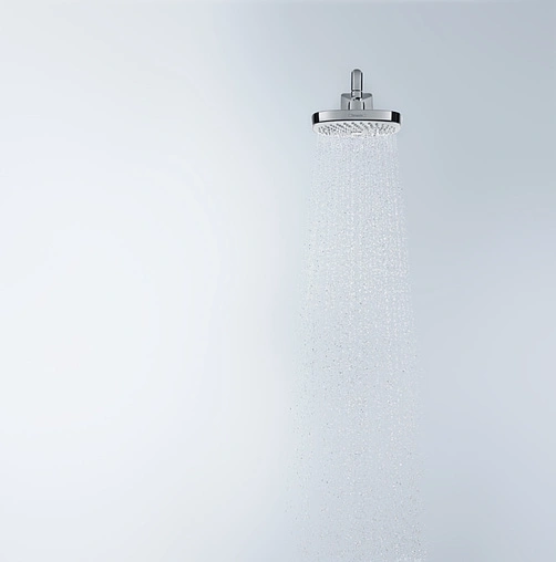 Лейка верхнего душа Hansgrohe Croma Select E 180 2jet EcoSmart хром 26528000
