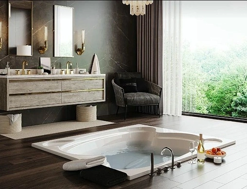 Ванна акриловая Vagnerplast Helios 194x170 VPBA197HEL2X-04