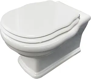 Унитаз подвесной безободковый BelBagno Boheme белый BB115CH Унитаз подвесной безободковый BelBagno Boheme белый BB115CH, 1