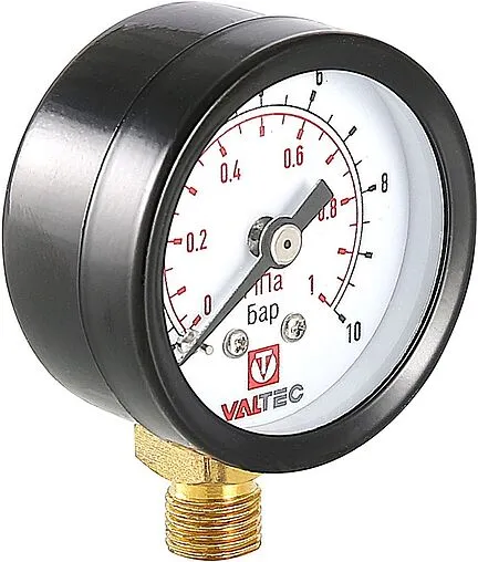 Манометр радиальный Valtec 40мм 4 бар ⅛&quot; VT.TM40.DF.01