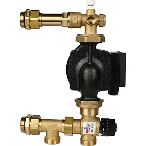 Узел насосно-смесительный с насосом Grundfos UPSO 25-65 130 Stout SDG-0020-004001, 2