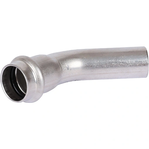 Уголок пресс однорастубный 22мм угол 45° Sanha NiroSan 9040 6904022