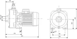 Насос поверхностный Grundfos NS 6-40 99126494 Насос поверхностный Grundfos NS 6-40 99126494, 2