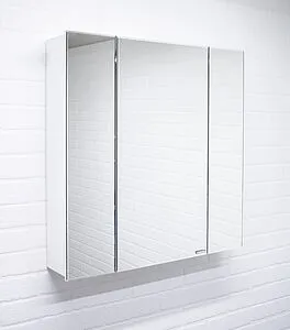 Шкаф-зеркало Домино Оскар 70 белый DI44179HZ, 4