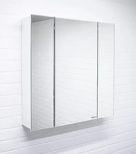 Шкаф-зеркало Домино Оскар 70 белый DI44179HZ