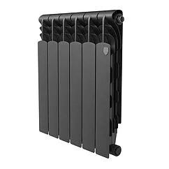 Радиатор биметаллический 6 секций Royal Thermo Revolution B 500 Noir Sable RTRBB3050006 Радиатор биметаллический 6 секций Royal Thermo Revolution B 500 Noir Sable RTRBB3050006