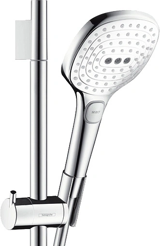 Лейка ручного душа Hansgrohe Raindance Select E 120 3jet хром/белый 26520400