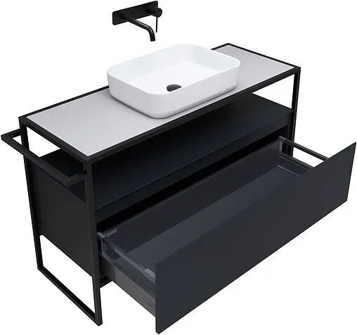 Тумба под умывальник напольная Allen Brau Priority 120 антрацит 1.31004.AM