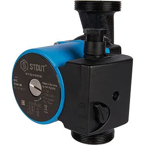 Насос циркуляционный Stout 32/60-180 SPC-0010-3260180 Насос циркуляционный Stout 32/60-180 SPC-0010-3260180, 1