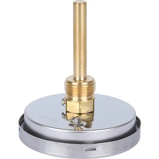 Термометр биметаллический Росма БТ-41.211 80мм 120°С гильза 64мм ½&quot; 00000002464