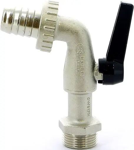 Кран шаровый со штуцером 1"н Bugatti Alaska 06890088