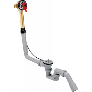 Слив-перелив для ванны без накладок с функцией налива Hansgrohe Exafill 58125180 Слив-перелив для ванны без накладок с функцией налива Hansgrohe Exafill 58125180, 1