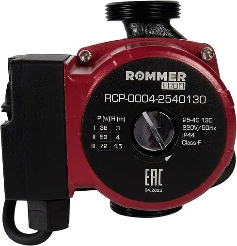 Насос циркуляционный Rommer Profi RATE 25/40-130 RCP-0004-2540130