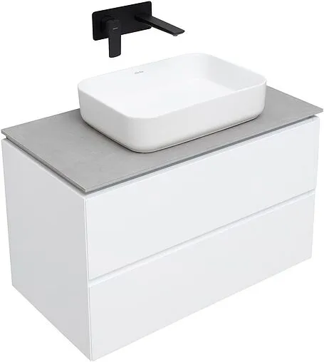 Тумба под умывальник подвесная Allen Brau Infinity 85 белый 1.21001.WM