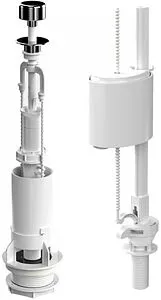 Комплект арматуры для бачка штоковый ½&quot; пластик нижний BERGES Eko 01 030101, 1