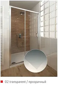 Душевое ограждение 800мм прозрачное стекло ROTH Philly Loft PLH/800 black elox/transparent/6mm PLH 08020 NPE, 4