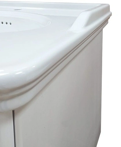 Тумба-умывальник подвесная Comforty Неаполь 80 белый 00004147564CF