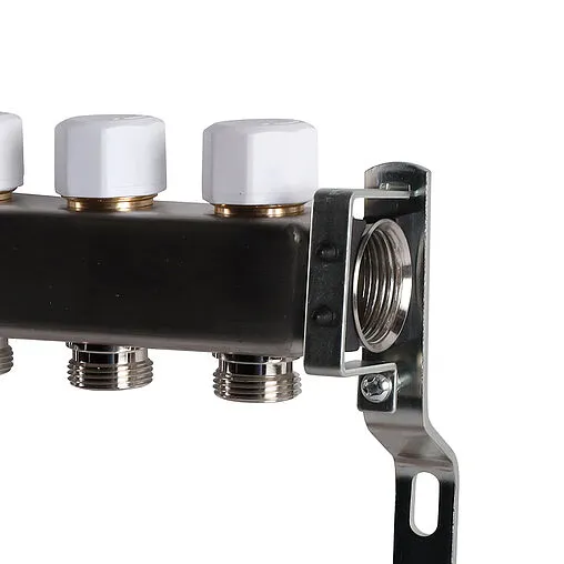 Группа коллекторная без расходомеров 8 отводов 1&quot;в/в x ¾&quot;ек Rommer RMS-3200-000008