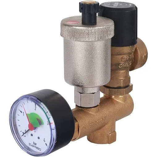 Группа безопасности котла до 85 кВт ½&quot; 3 бар Meibes Тип K M66065