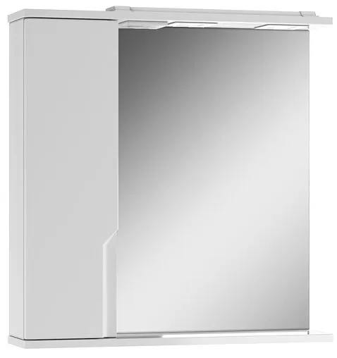 Шкаф-зеркало Домино Optima 65 L белый DO1906HZ