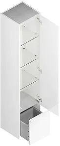 Шкаф-пенал подвесной Kerama Marazzi Modula 35 белый матовый MO.165\WHT, 5