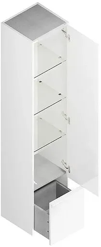 Шкаф-пенал подвесной Kerama Marazzi Modula 35 белый матовый MO.165\WHT