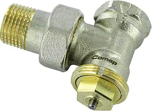 Вентиль терморегулирующий угловой ¾" в/н Comap R808606 Вентиль терморегулирующий угловой ¾" в/н Comap R808606, 1