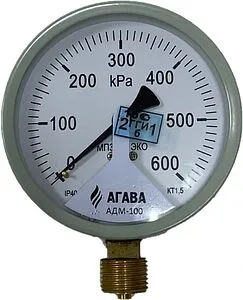 Манометр с токовым выходом Ermangizer АДМ-100.3-0,6 IP54, 1