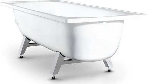 Ванна стальная Antika 120х70 белая орхидея А-20001