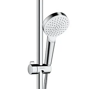 Душевая стойка Hansgrohe Crometta 100 1jet 65см хром/белый 26533400 Душевая стойка Hansgrohe Crometta 100 1jet 65см хром/белый 26533400, 4