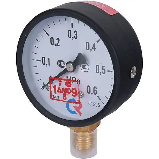 Манометр радиальный Росма ТМ-310Р.00 63мм 10 бар ¼&quot; 00000008920