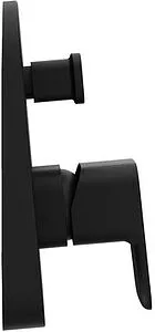 Смеситель для ванны скрытого монтажа Ravak 10° Free чёрный матовый X070158, 3