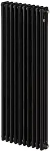 Радиатор стальной трубчатый Zehnder Charleston 3180/10 1270 ¾&quot; Ral 9217 Traffic Black (matt), 1