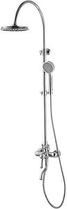 Душевая система со смесителем для ванны IDDIS Oldie хром OLDSB3Fi06, 1