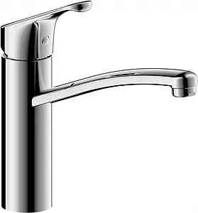 Смеситель для кухни Bravat Common хром F7234129CP-RUS, 1