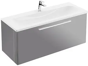 Тумба-умывальник подвесная Ravak SD Ring 100 серый X000000770+XJK01110000, 1