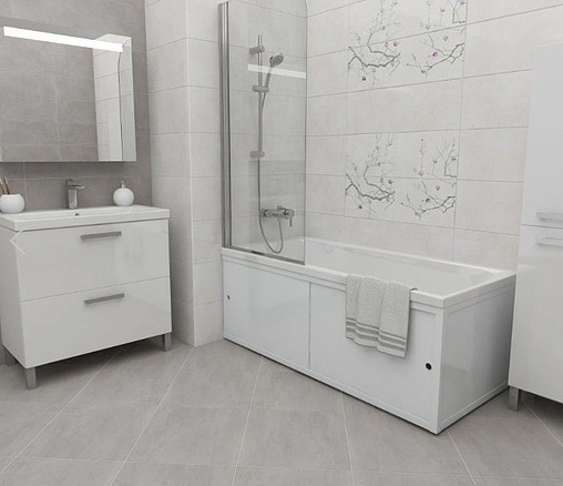 Панель для ванны боковая Cersanit Universal/2 70 белый PB-TYPE2*70-W