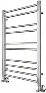 Полотенцесушитель водяной лесенка Lemark Poseidon П10 500x800 полированная сталь LM42810 Полотенцесушитель водяной лесенка Lemark Poseidon П10 500x800 полированная сталь LM42810, 1