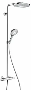 Душевая система с термостатом для душа Hansgrohe Raindance Select S 240 1jet PowderRain хром 27633000, 1
