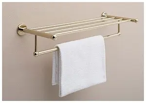 Полка для полотенец Aquanet золото 4662 Полка для полотенец Aquanet золото 4662, 4