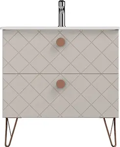 Тумба-умывальник напольная ISVEA Rosa 80 слоновая кость 21RAS023080I+10SX50080SV Тумба-умывальник напольная ISVEA Rosa 80 слоновая кость 21RAS023080I+10SX50080SV, 1