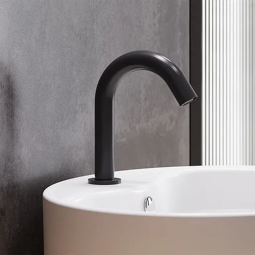 Смеситель для раковины Damixa Scandinavian Pure чёрный матовый 360290300