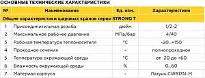 Кран шаровый 1½"в x 1½"в Elsen Strong T EV112.2100 Кран шаровый 1½"в x 1½"в Elsen Strong T EV112.2100, 4
