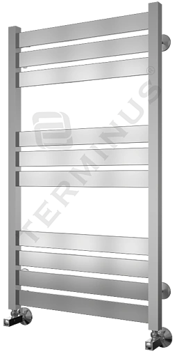 Полотенцесушитель водяной лесенка Terminus Латте П10 500х880 полированная сталь 4620768884757