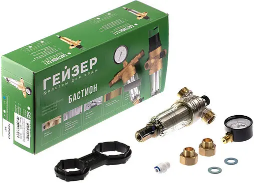 Фильтр тонкой очистки воды ½"н x ½"н Гейзер Бастион 113 32676